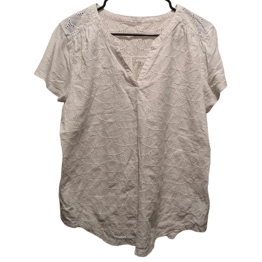 St Johns Bay White Top | Size XL
